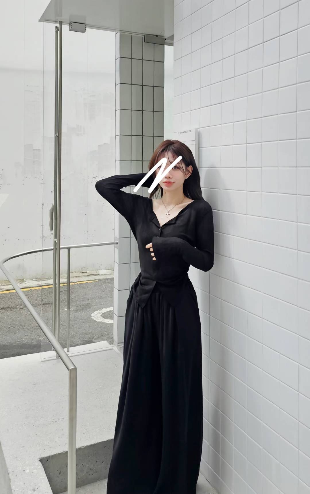 ♡Oni家♡升級版!!法式鬆弛感闊腿西褲 (C251005)