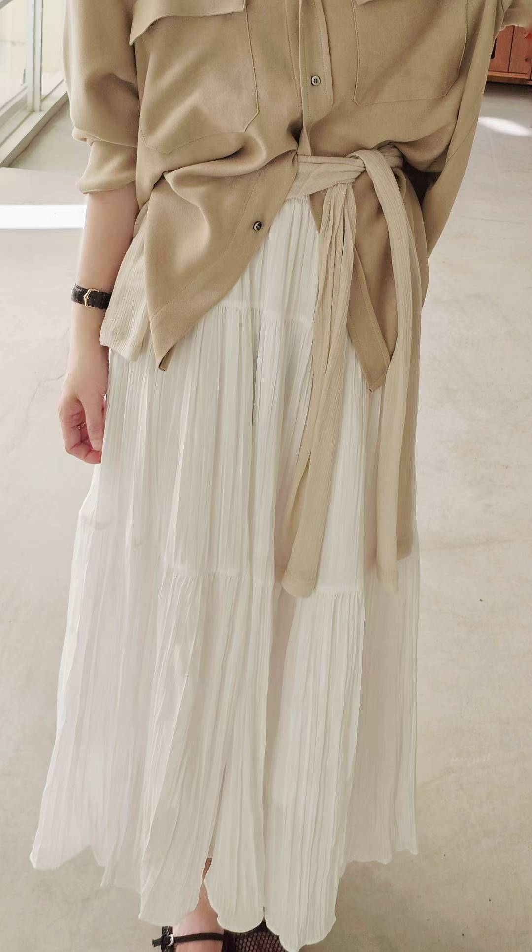 ♡Oni家♡仙女的皺皺傘裙 (C251045)