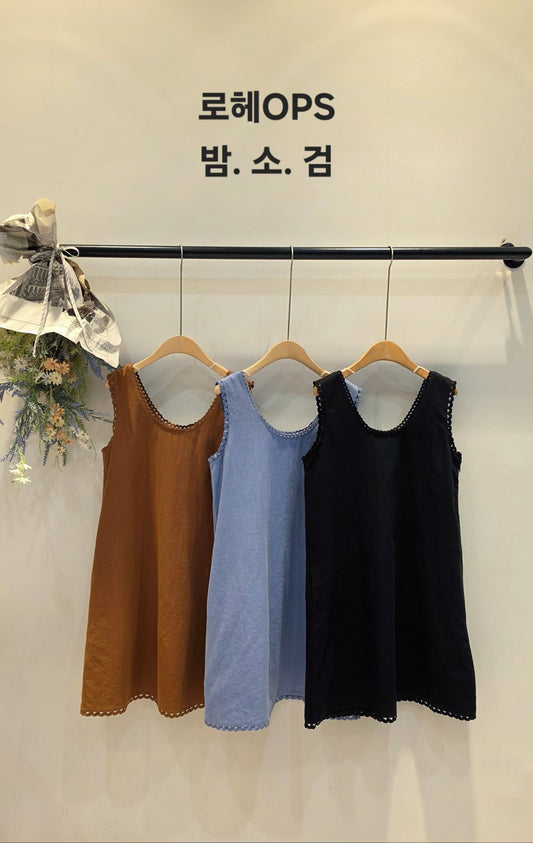 ♡Oni家♡俐落極簡風短洋裝 (C260608)