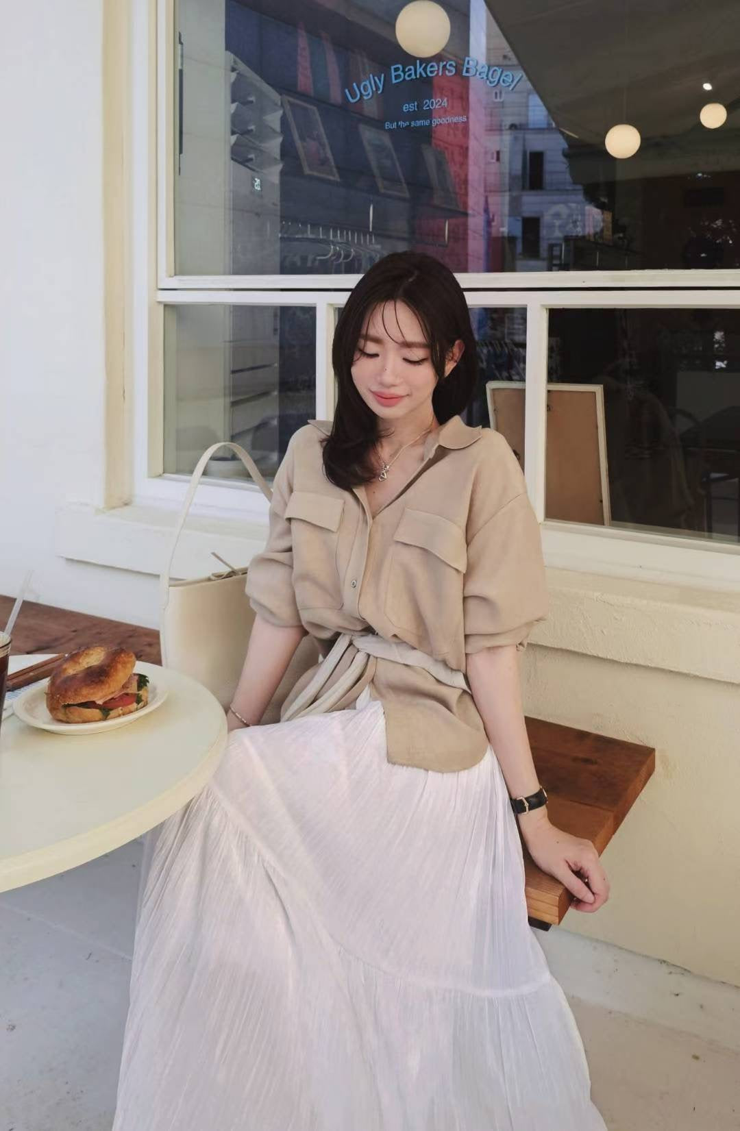 ♡Oni家♡仙女的皺皺傘裙 (C251045)