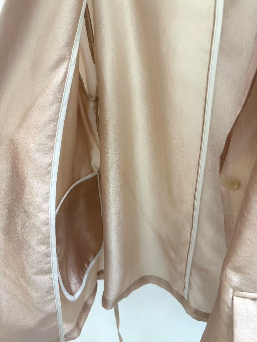 ♡ 質感天絲珠光涼感西裝外套♡ (C250927)