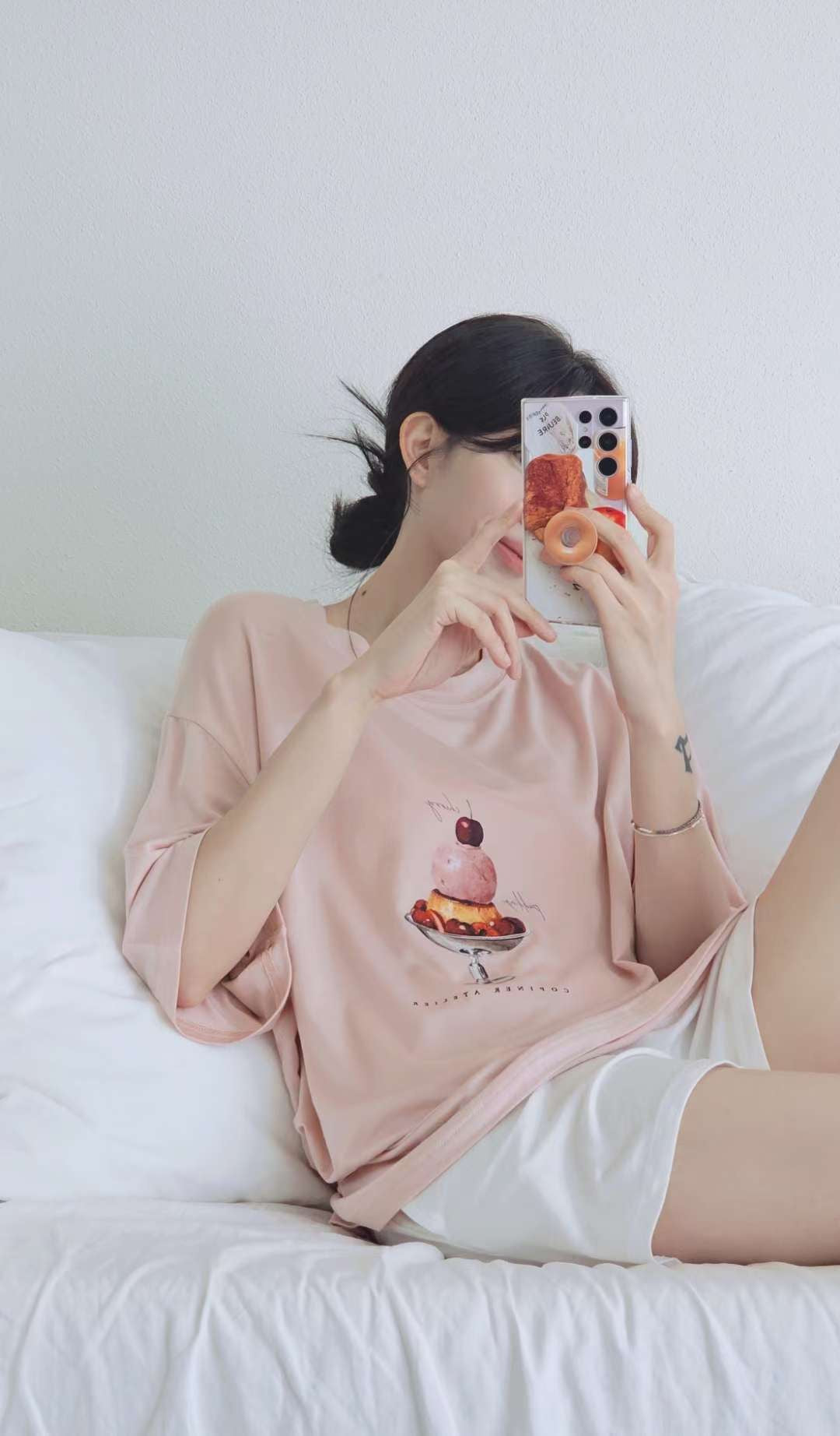 ♡Oni家♡宅在家天絲居家服套裝 (C250801)