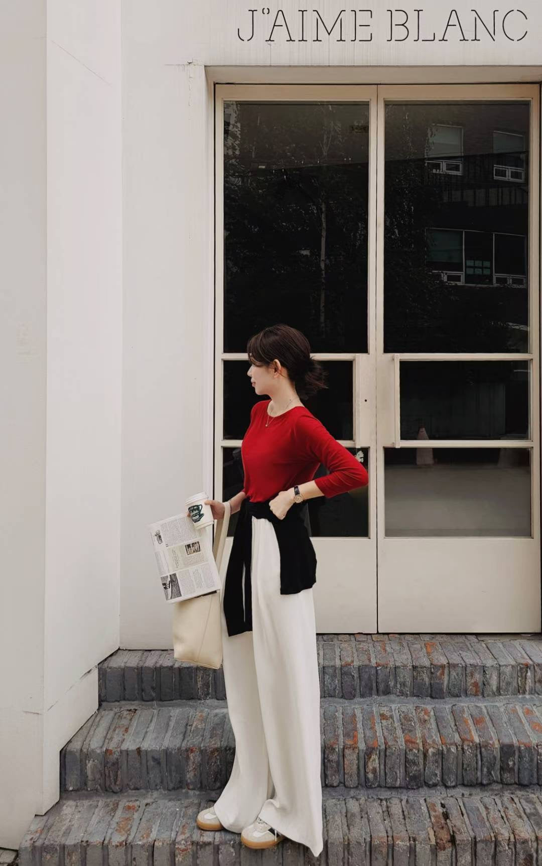 ♡Oni家♡升級版!!法式鬆弛感闊腿西褲 (C251005)