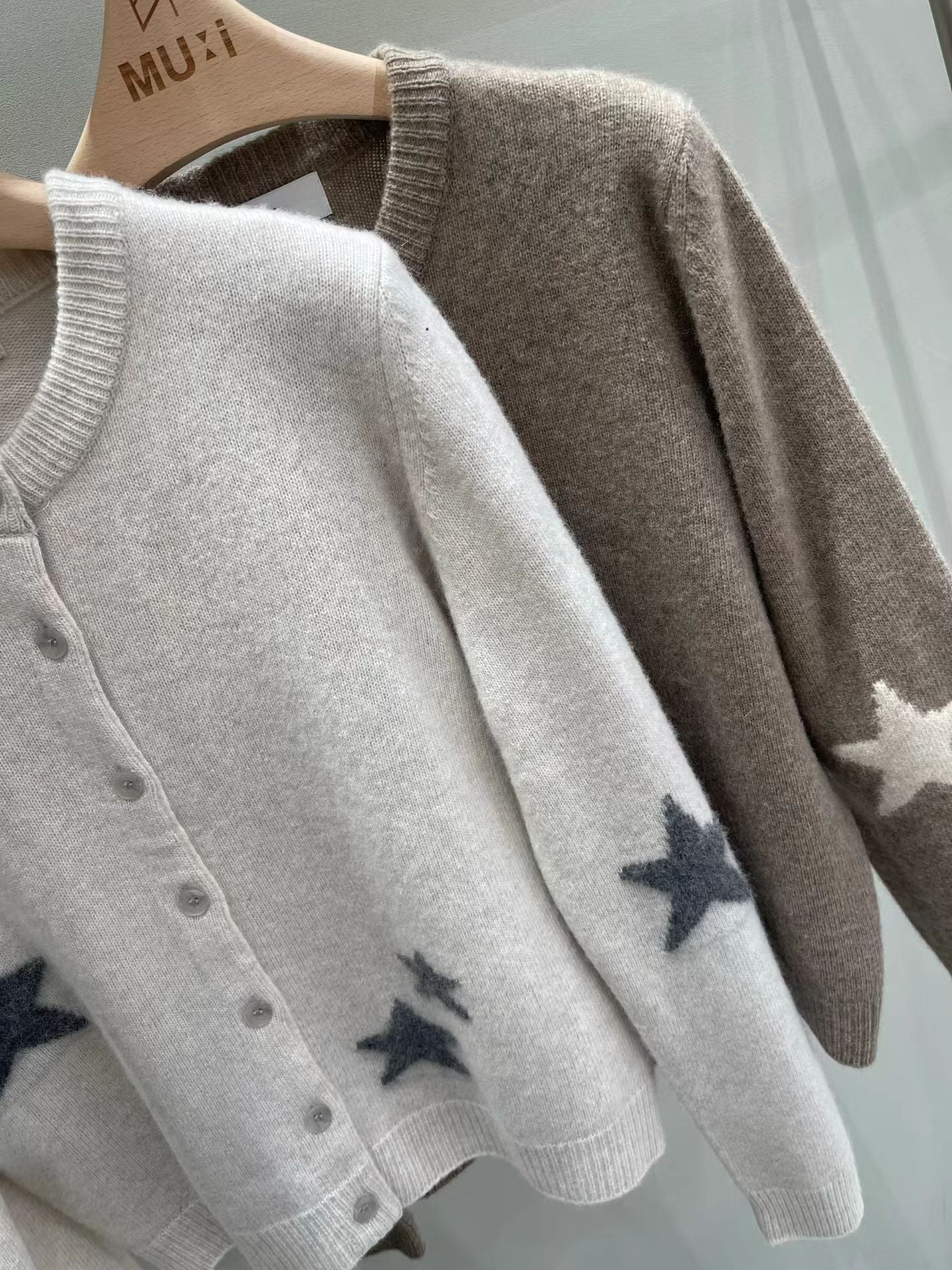 ♡氣質Oni家♡低調星光溫暖開襟針織 (C251132)