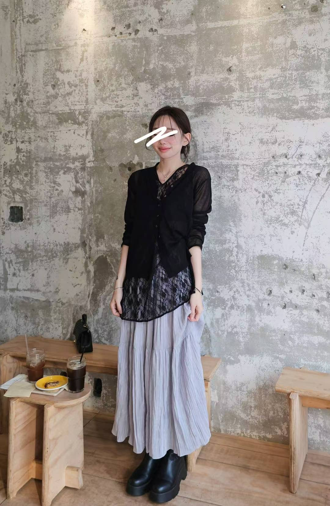 ♡Oni家♡仙女的皺皺傘裙 (C251045)