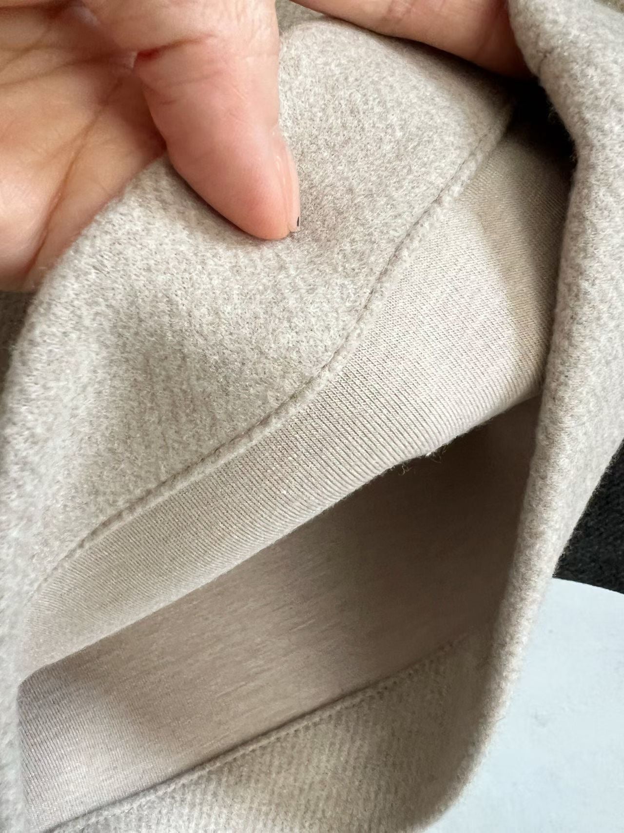 ♡暖絨人字紋垂墜寬褲♡ (C251273)