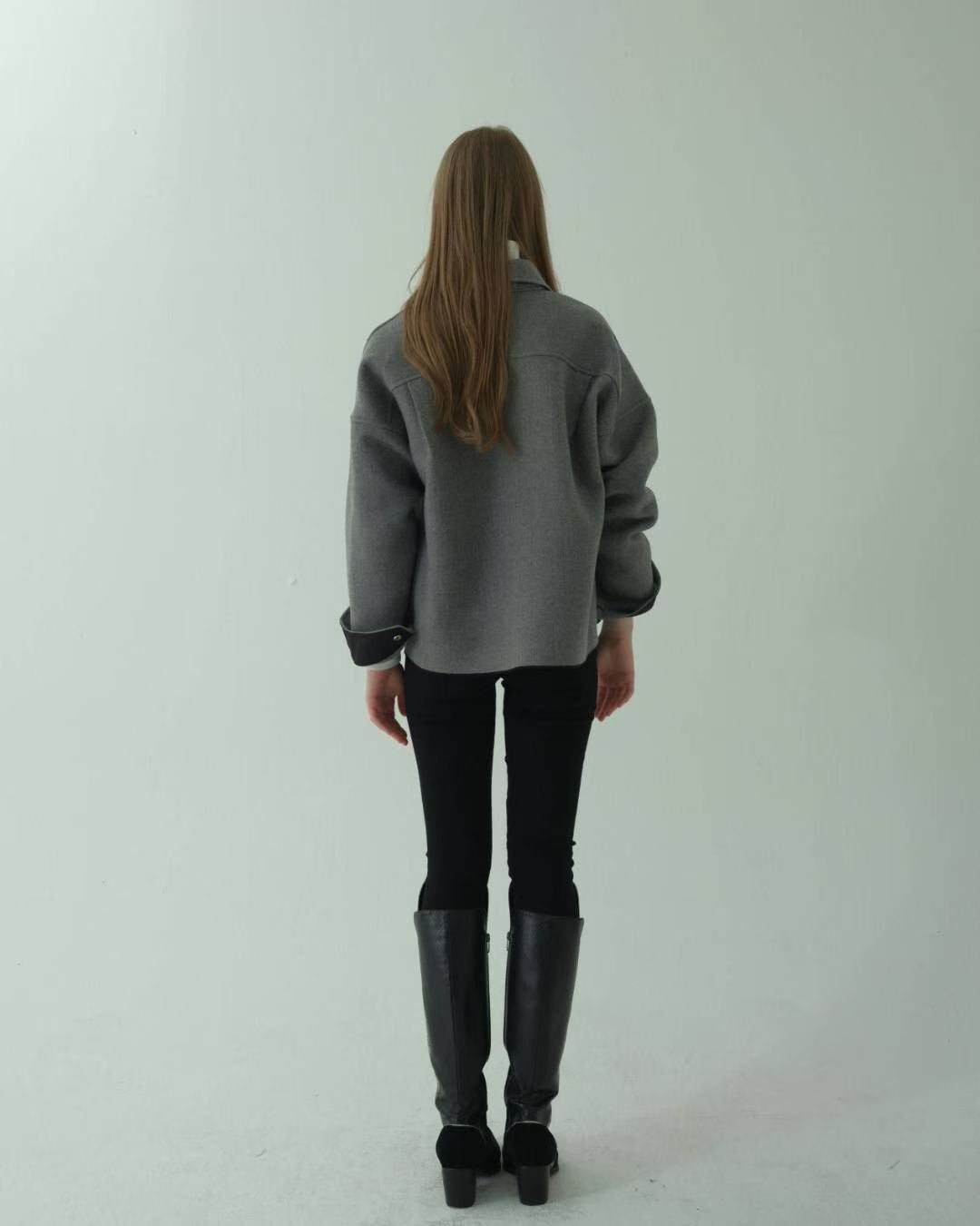 ♡超美大牌感立體線條襯衫外套♡ (C251138)