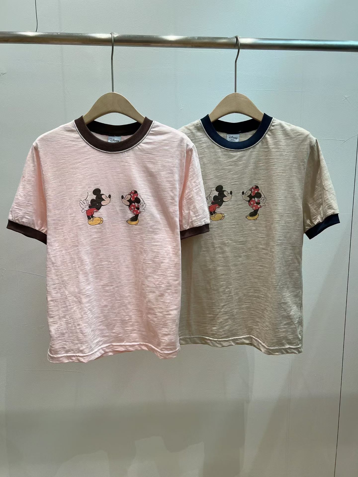♡Disney授權米奇米妮心動互動短袖T♡ (C260525)