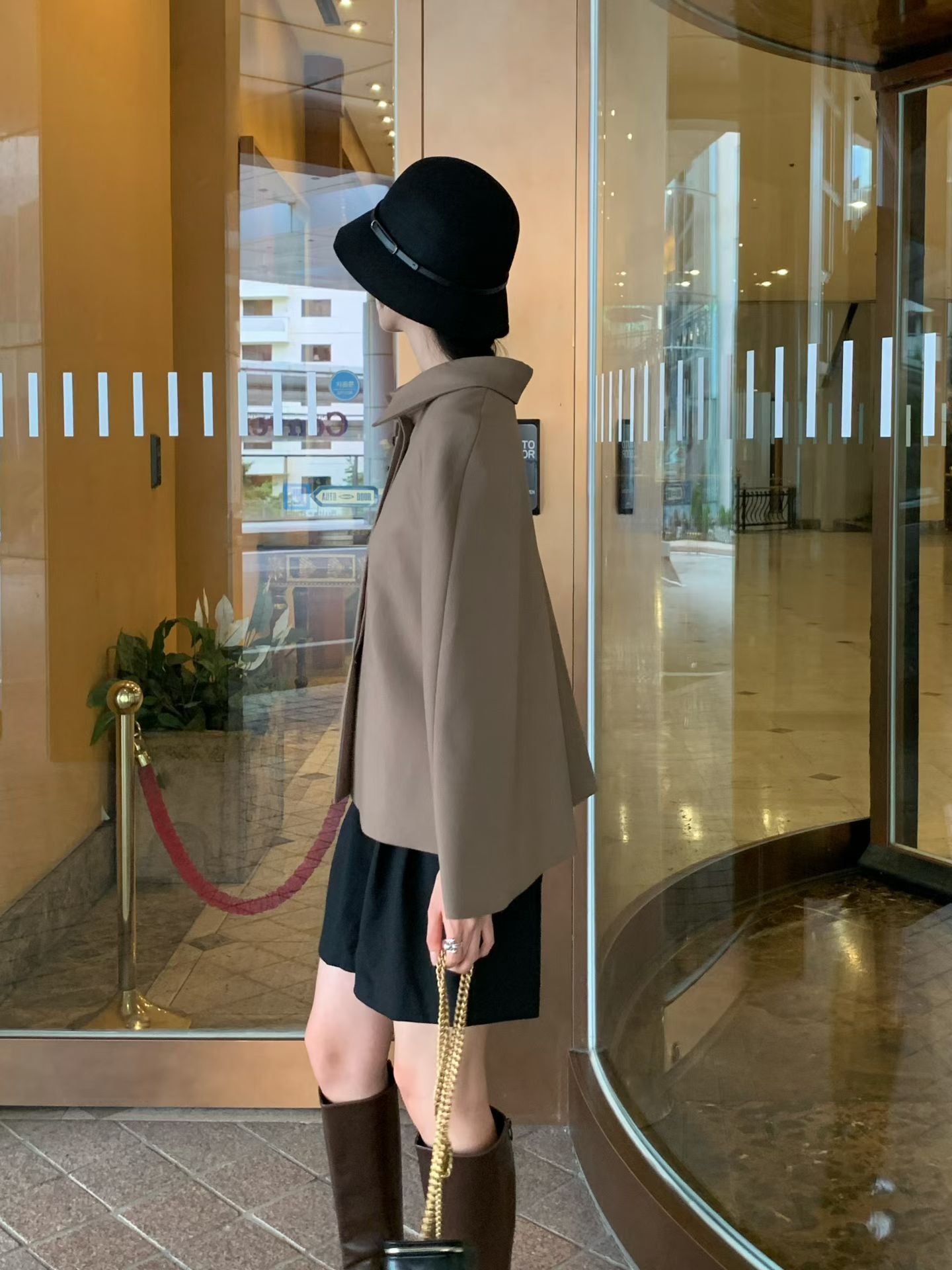 ♡都會挺版斗篷西裝外套♡ (C251035)