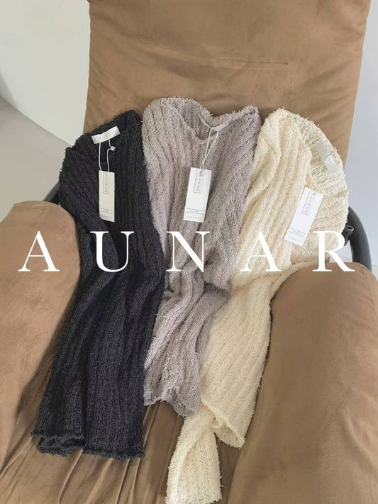 ♡顯瘦圈圈紗羅紋針織上衣♡ (C251144)