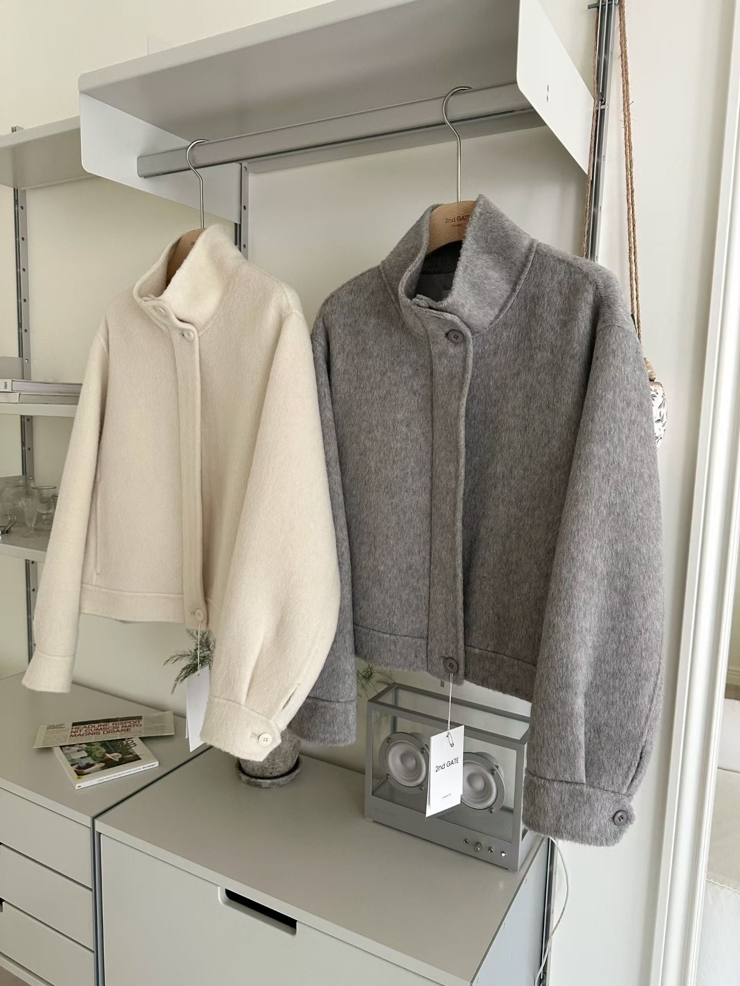 ♡極暖蘇麗羊駝立領外套♡ (C251122)