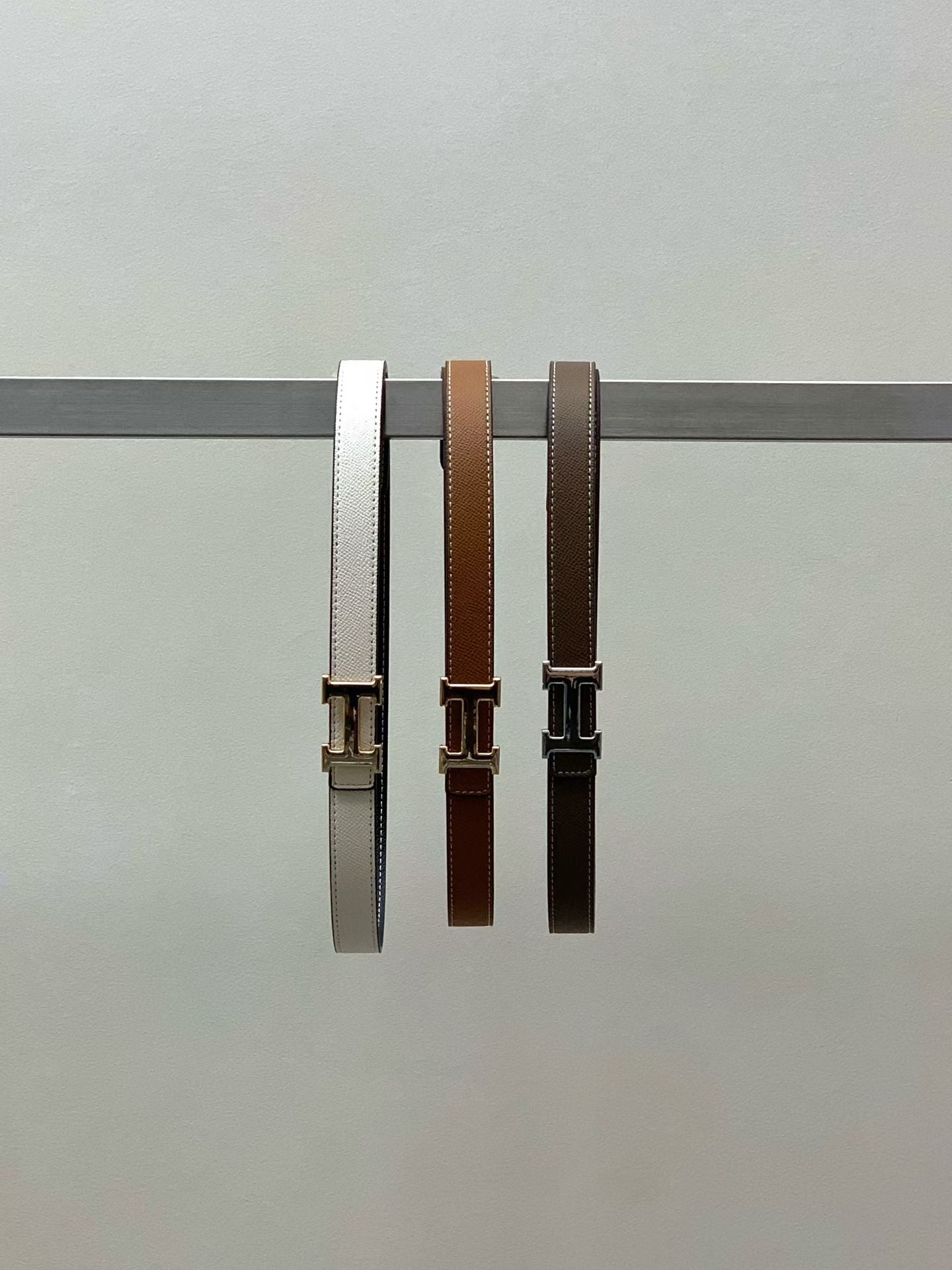 ☆質感小牛皮雙面皮帶☆ (C251016)