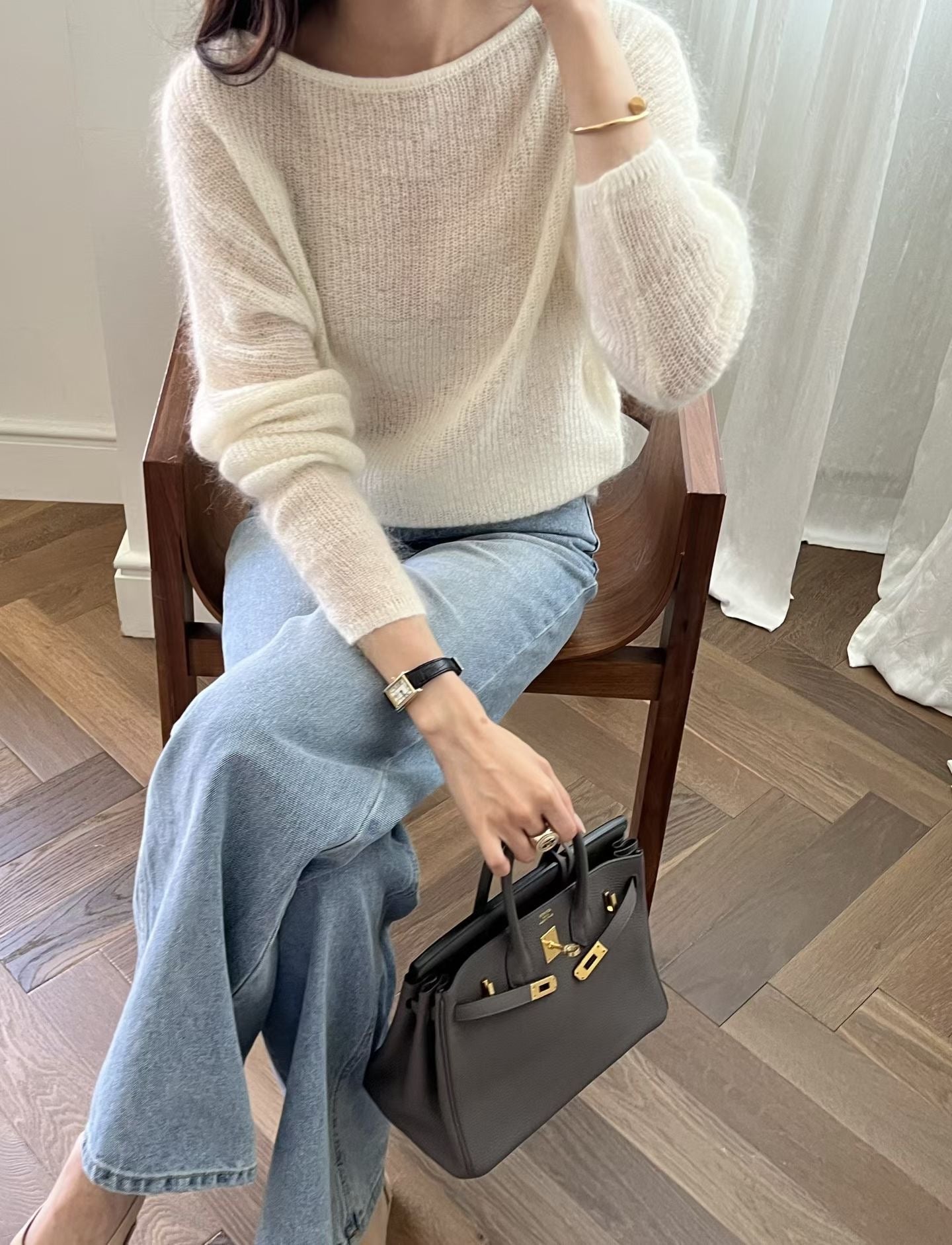 ♡簡約優雅羊毛針織衣♡ (C251046)