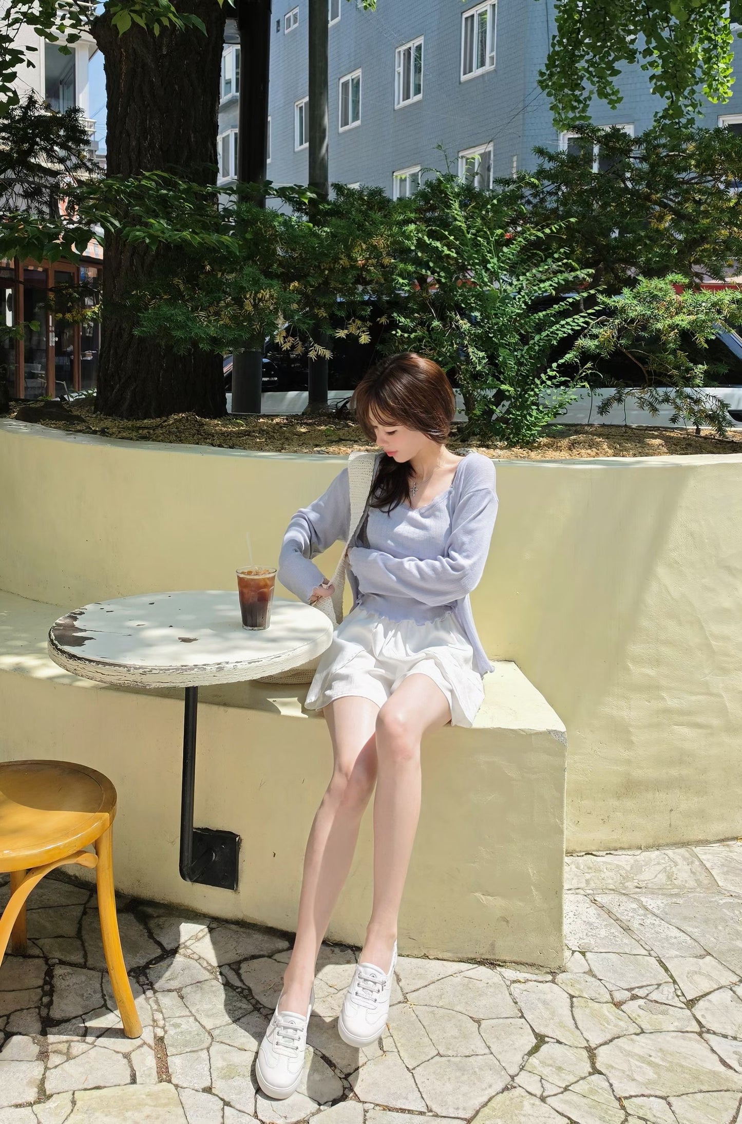 ♡Oni家♡韓妞夏日細肩帶兩件套  (C260607)