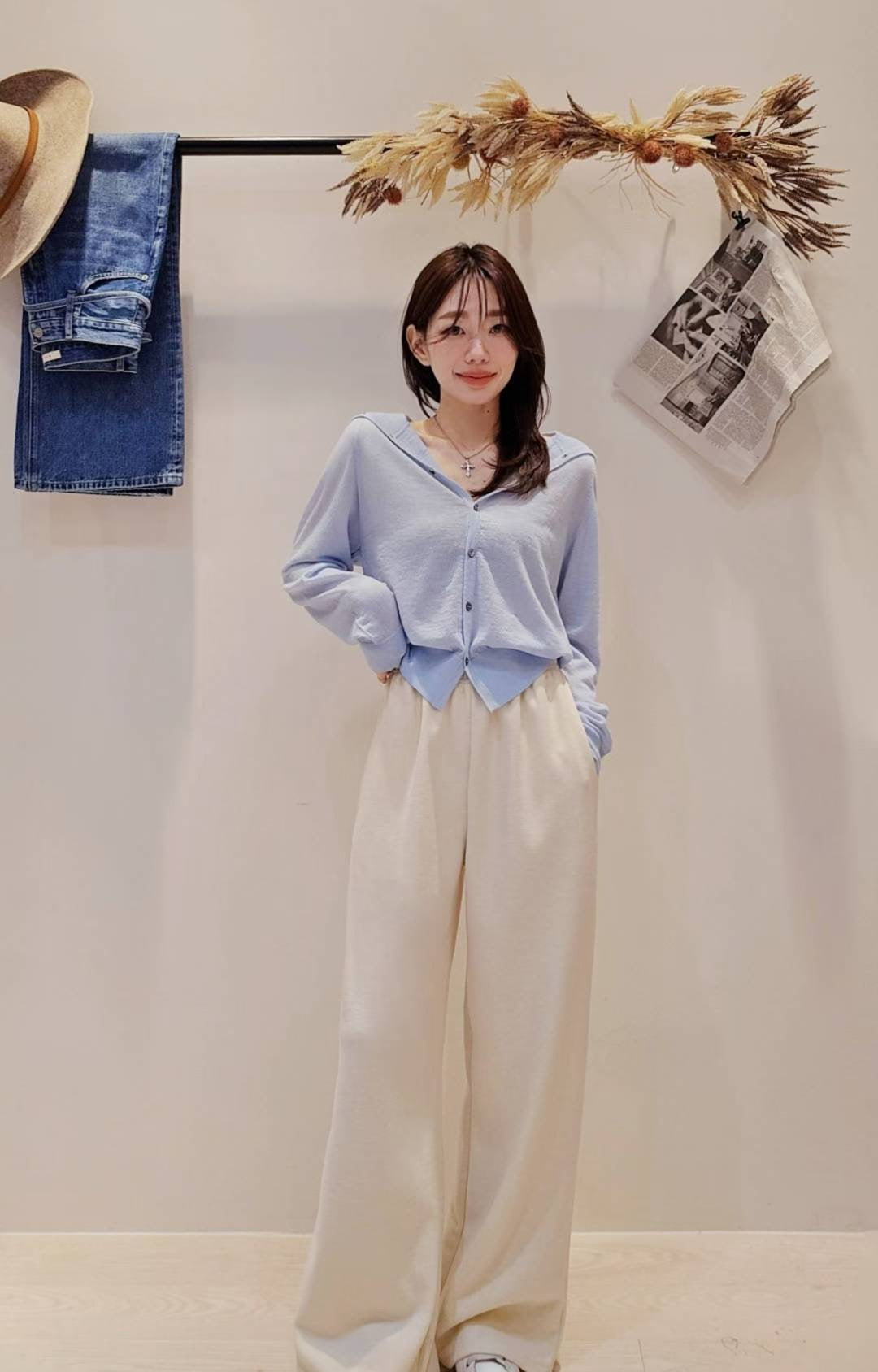 ♡Oni家♡兩穿寶寶羊駝毛針織毛衣 (C251204)