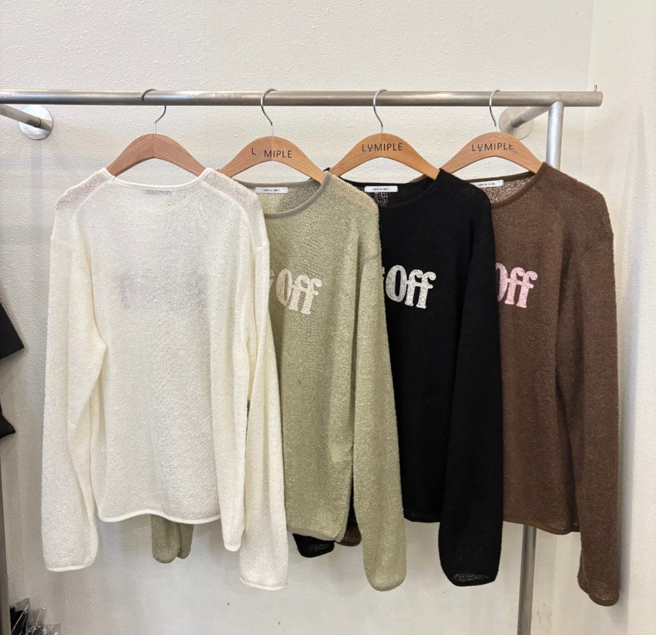 ♡軟綿休閒I need a Day Off針織T♡ (C251149)