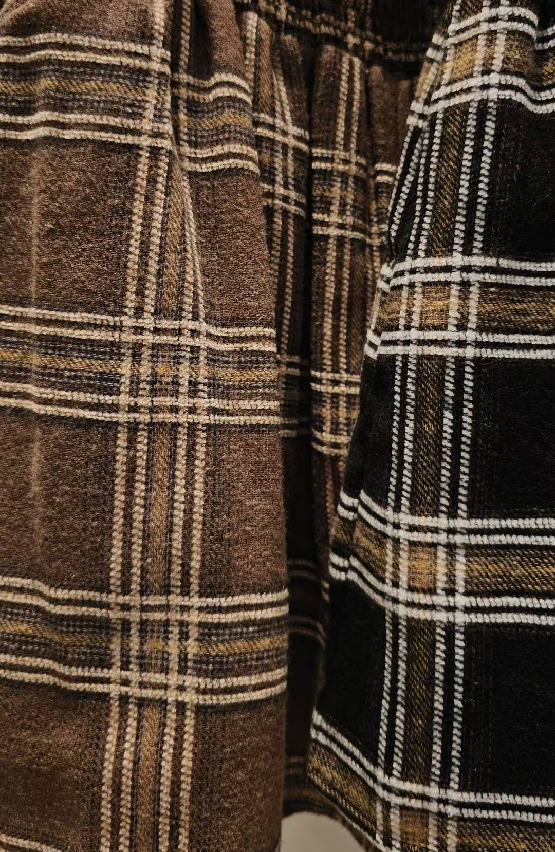 ♡Oni家♡英倫風格紋小褲裙 (C251105)