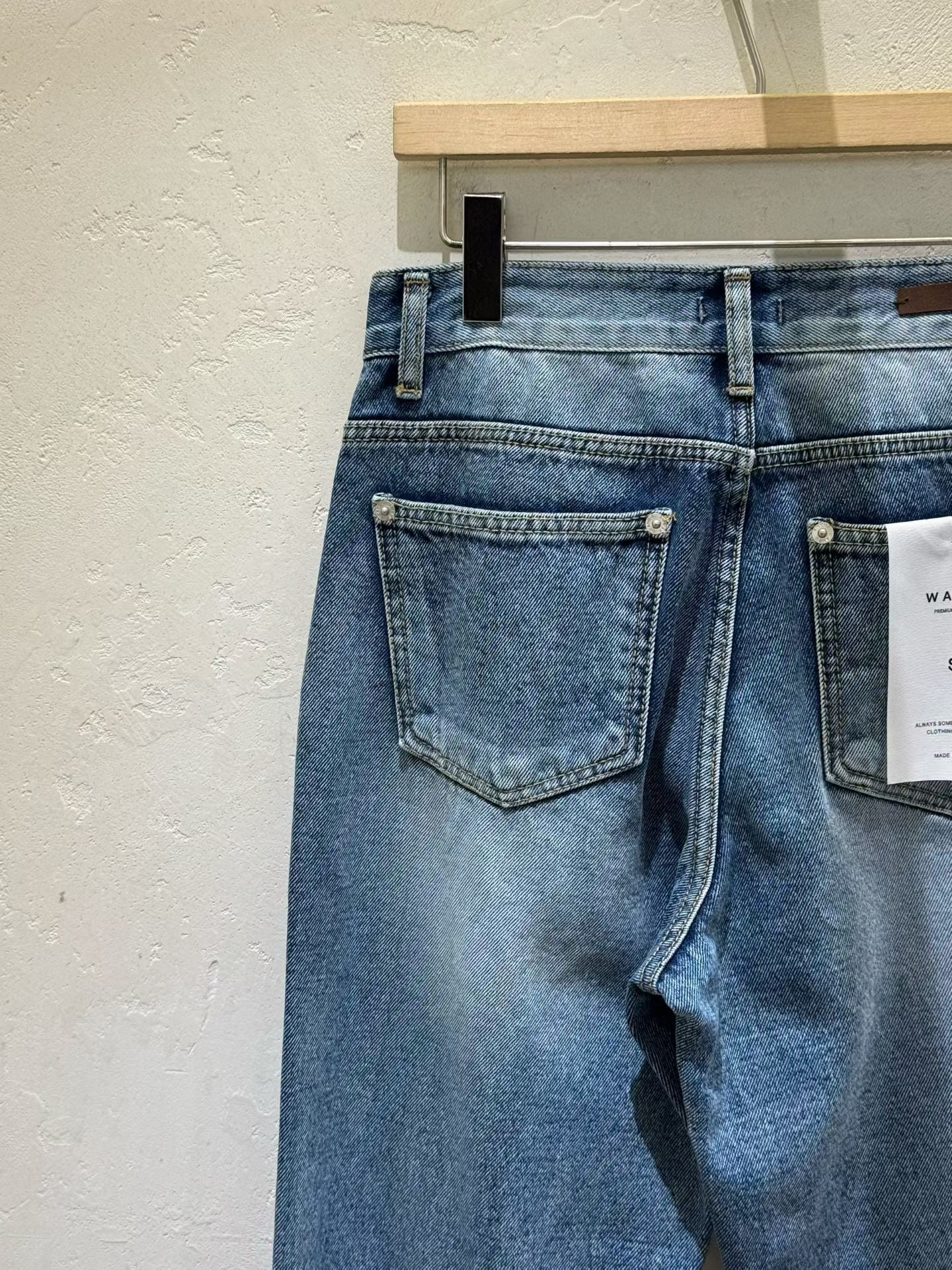 ♡超美刷色九頭身喇叭牛仔褲♡ (C251027)