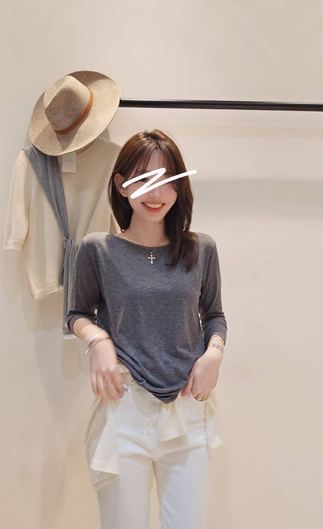 ♡Oni家♡萬能基礎天絲羊毛T (C251001)