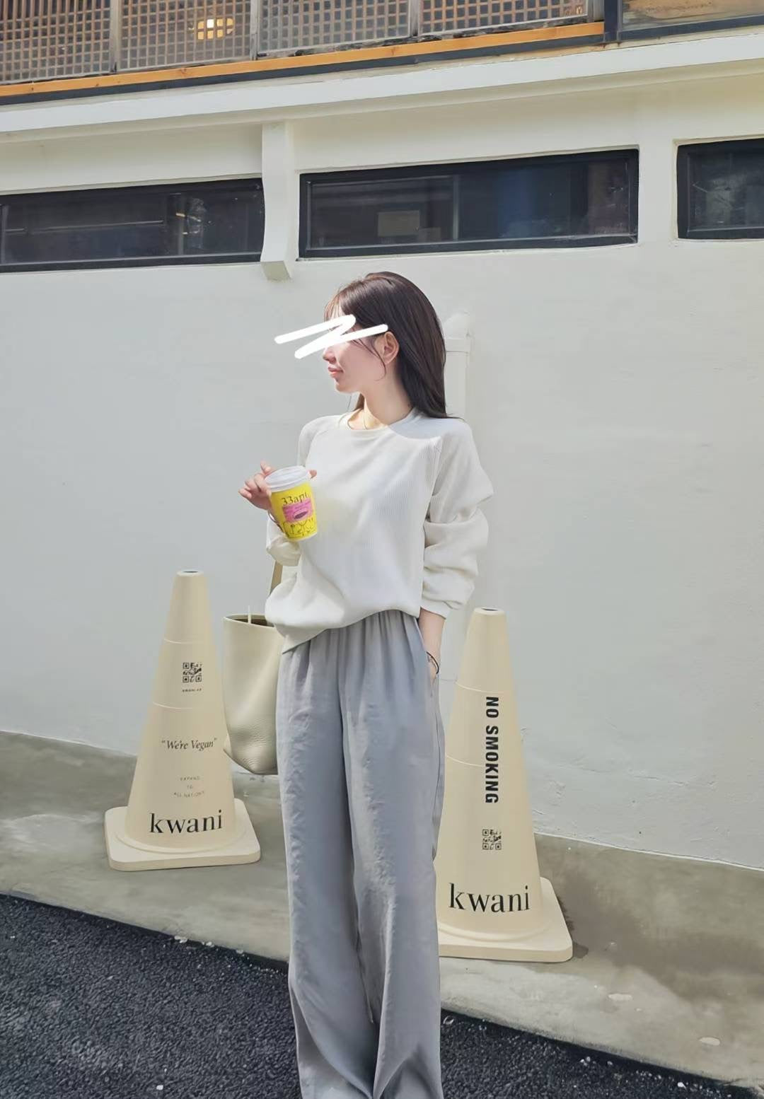 ♡Oni家♡ 鬆餅格休閒大學衛衣 (C251003)