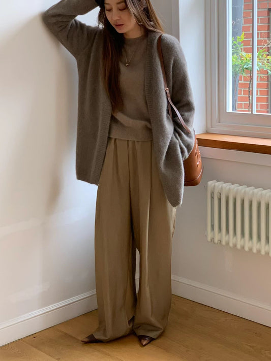 ♡氣質Oni家♡高質感氣質中長版罩衫 (C251133)