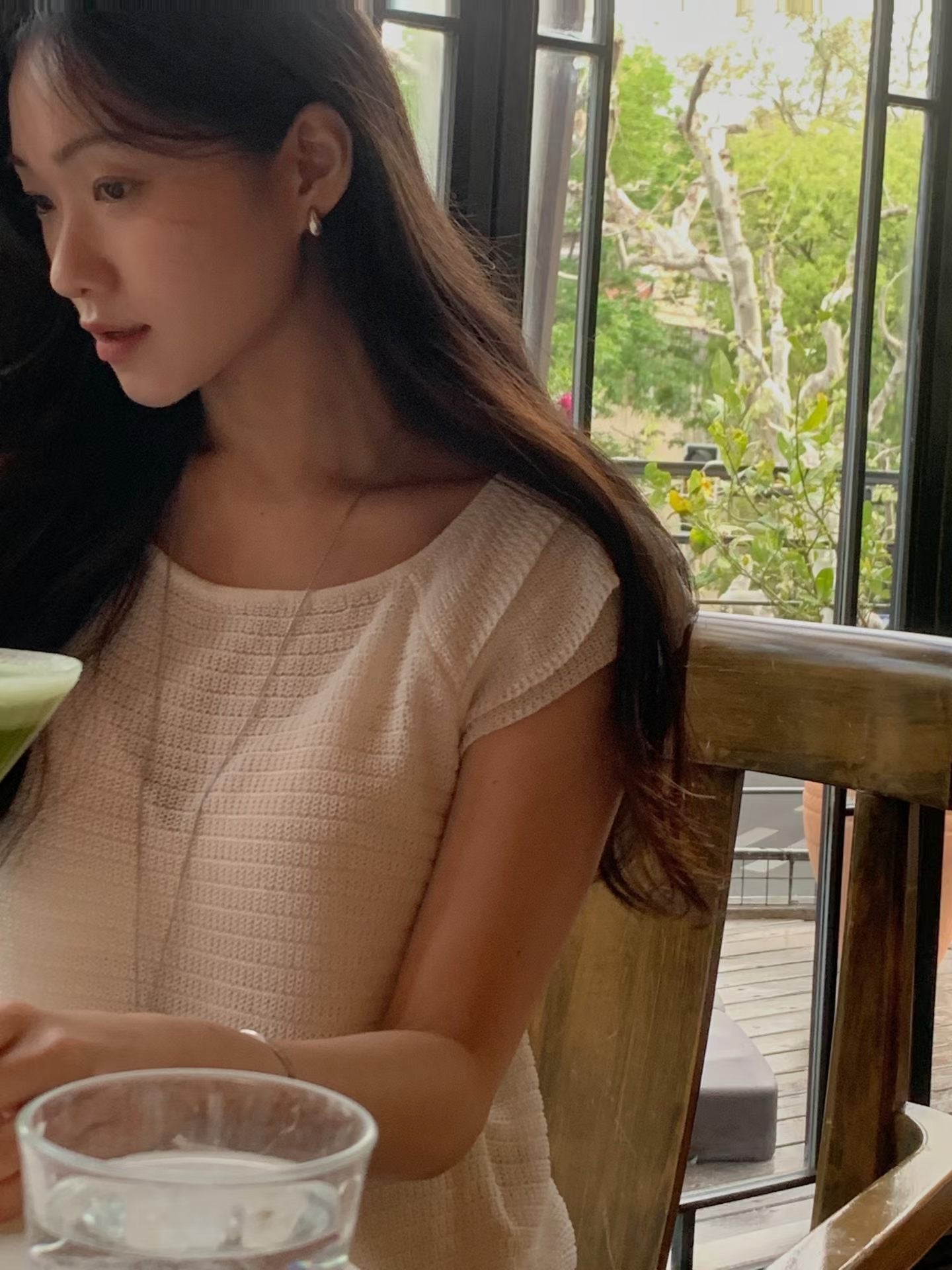 ♡精緻立體織紋小設計感針織上衣♡ (C260512)