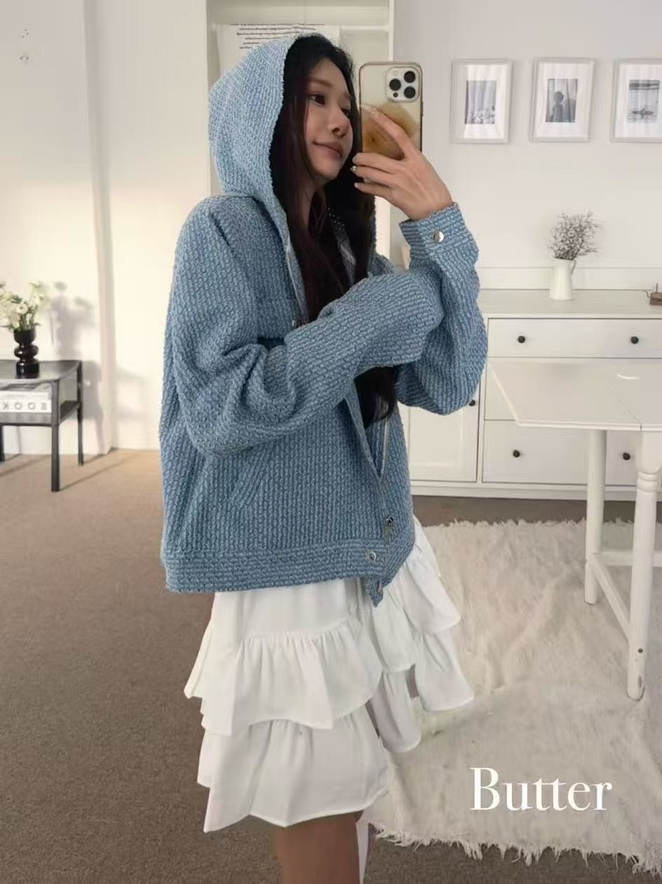 ♡小香感立體紋理外套♡ (C260314)