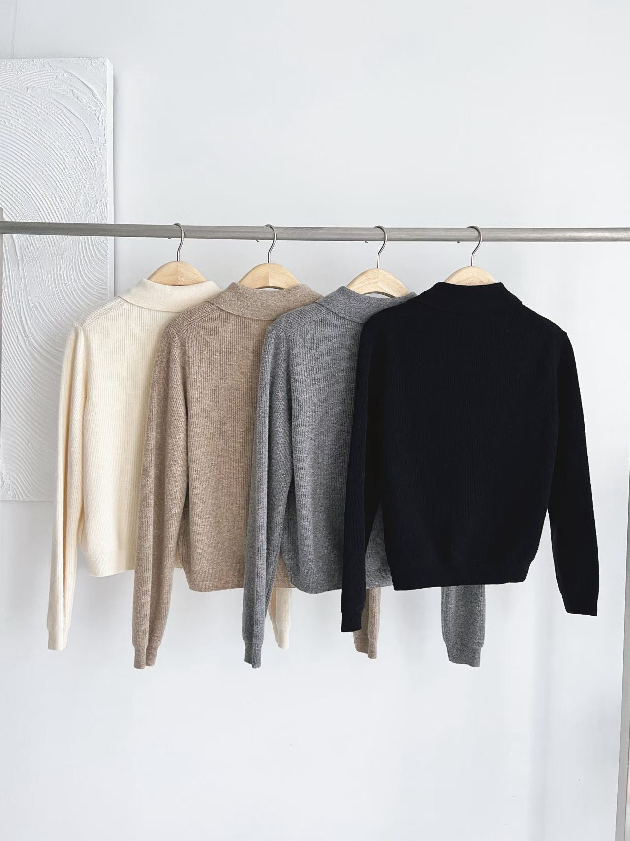 ♡法式雅緻雙排金扣針織上衣/外套♡ (C251272)