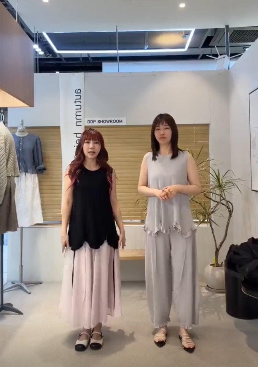 ♡日系鬆弛感寬褲♡ (C260643)
