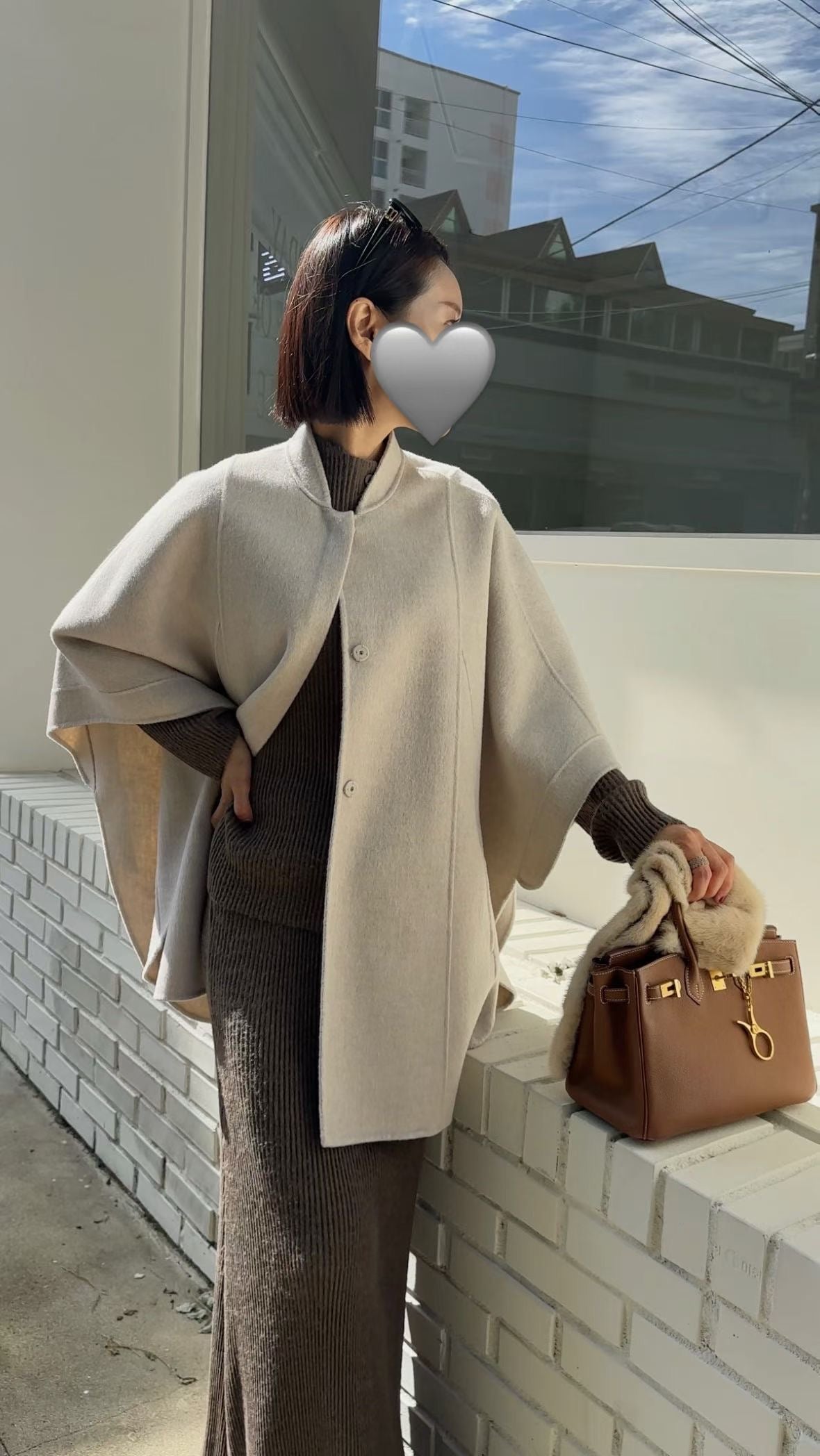 ♡奢華高級『手工』披風外套♡ (C251010)