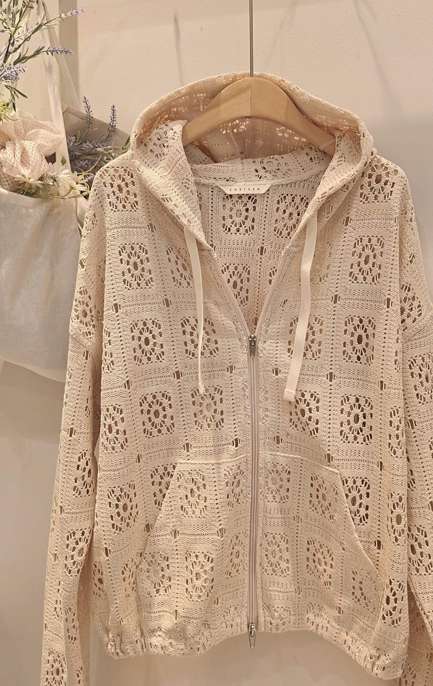 ♡Oni家♡小仙女的蕾絲連帽外套 (C260504)