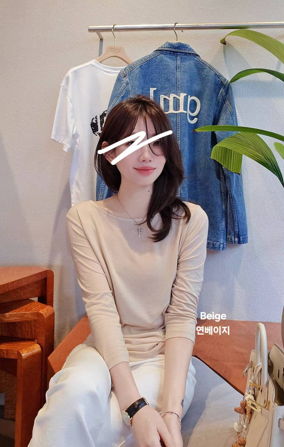 ♡Oni家♡萬能基礎天絲羊毛T (C251001)