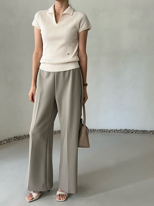 ♡完美比例修長寬褲♡ (C251047)