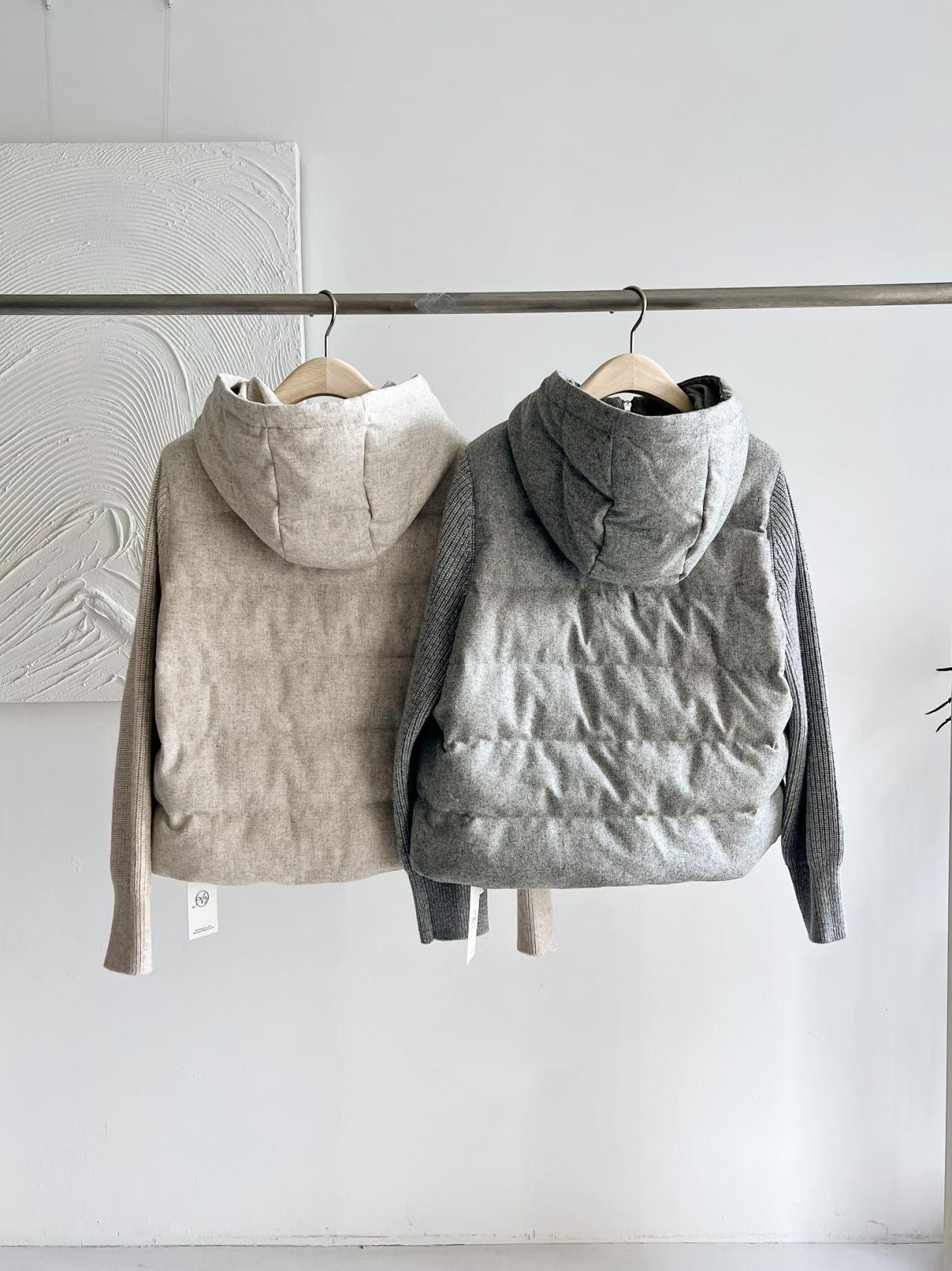 ♡保暖雙織感羽絨休閒外套♡ (C251277)