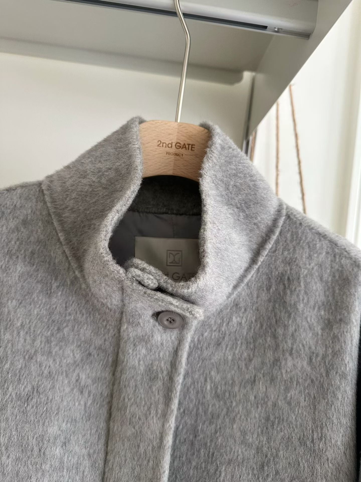 ♡極暖蘇麗羊駝立領外套♡ (C251122)