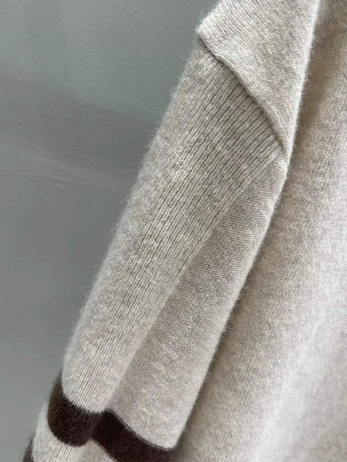 ♡Soft Stripe 柔暖條紋羊毛針織上衣♡ (C260922)