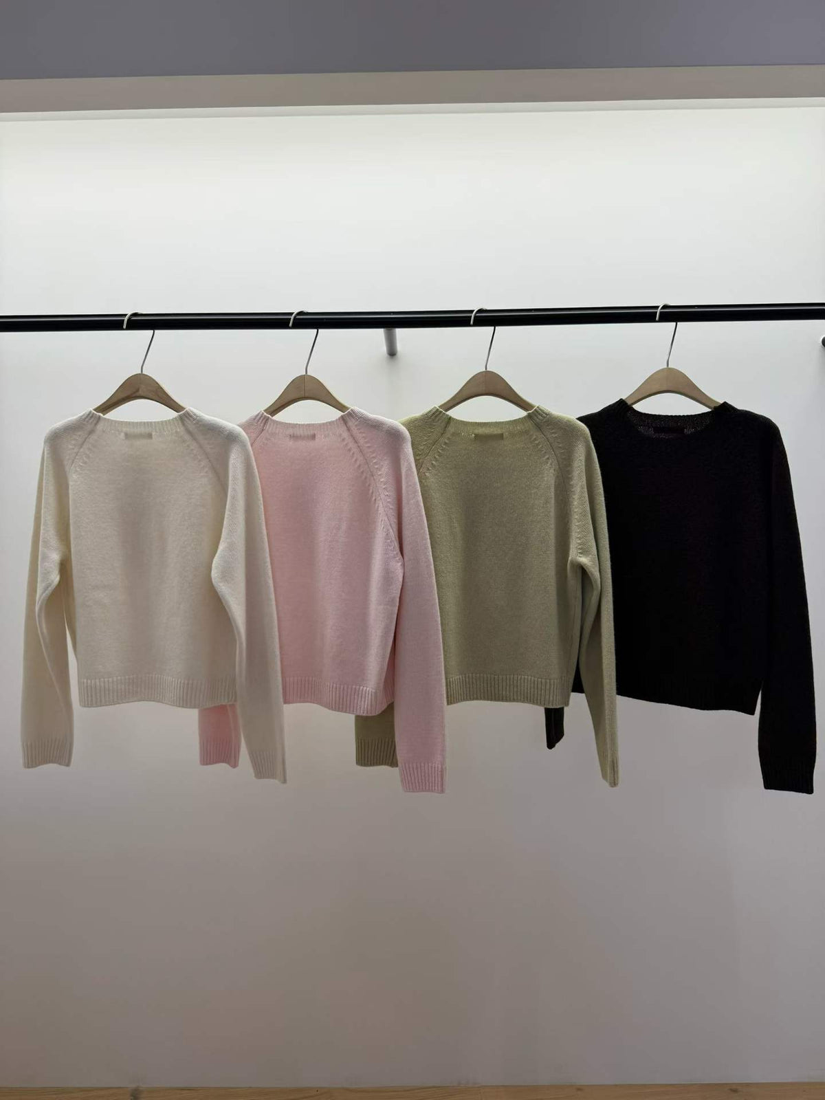 ♡Maison Cashmere法式羊絨亨利領針織衫♡ (C260941)