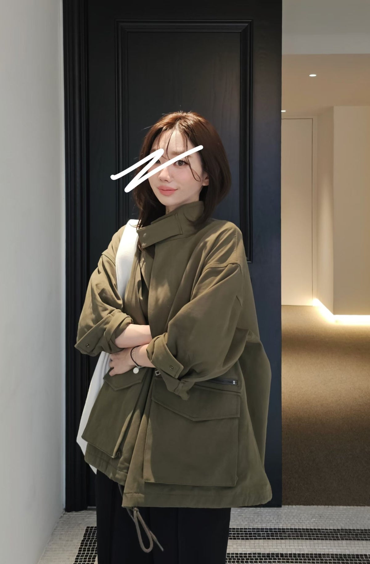 ♡Oni家♡簡單俐落的工裝夾克外 (C261001)
