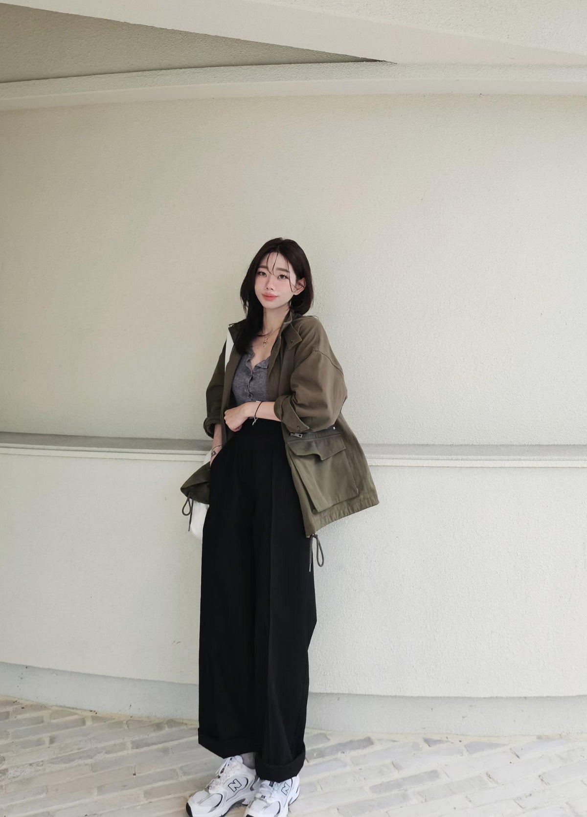 ♡Oni家♡簡單俐落的工裝夾克外 (C261001)