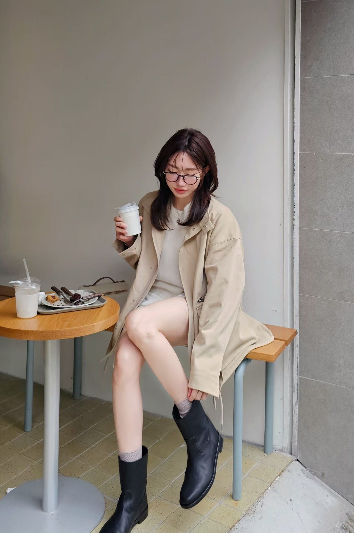 ♡Oni家♡簡單俐落的工裝夾克外 (C261001)