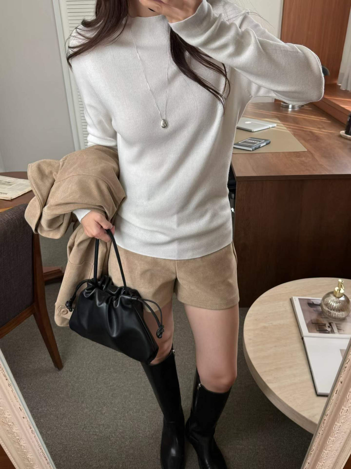 ♡高質感。細緻修身百搭針織衫♡ (C261033)