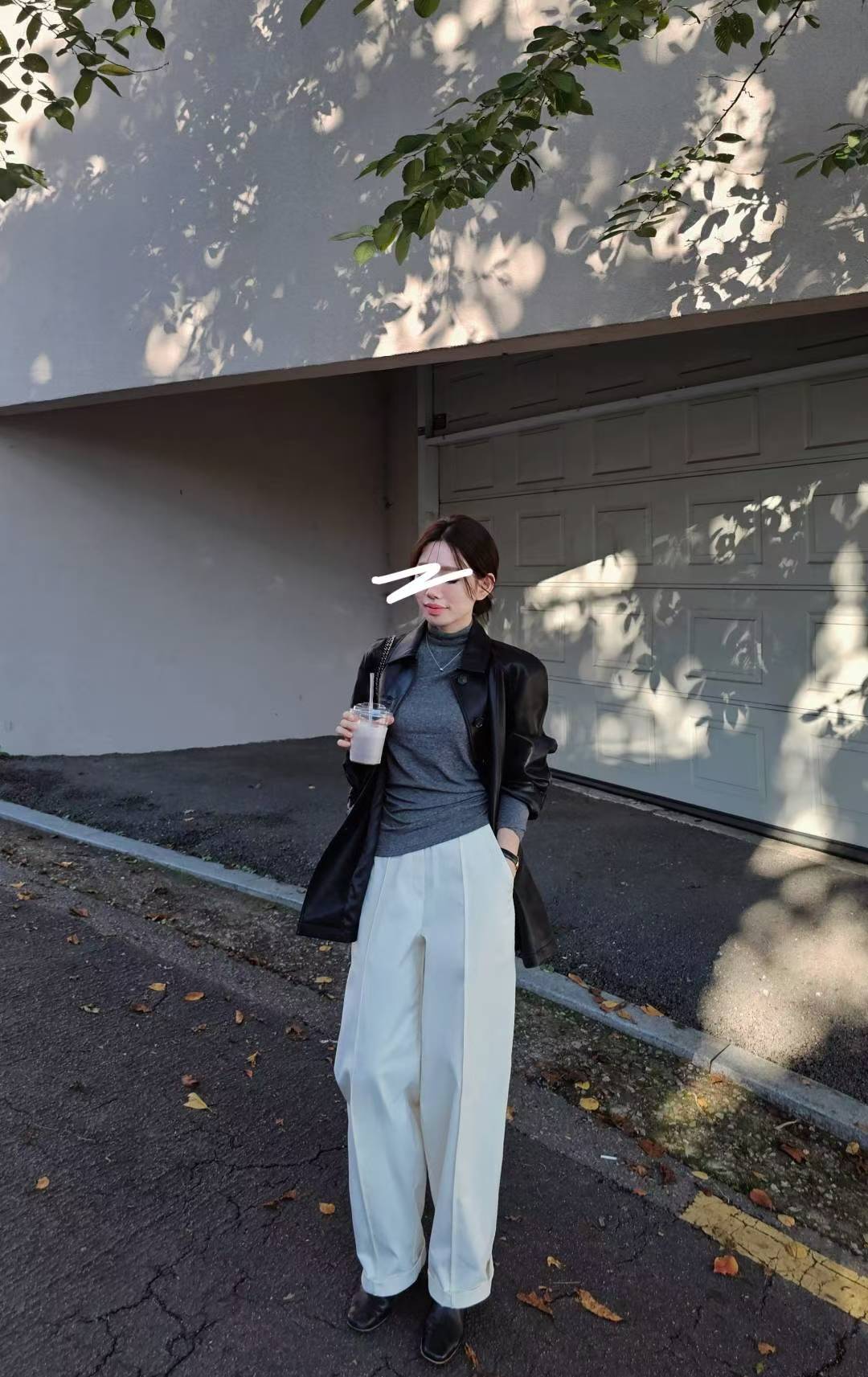 ♡Oni家♡時髦的繭型休閒長褲 (C251143)