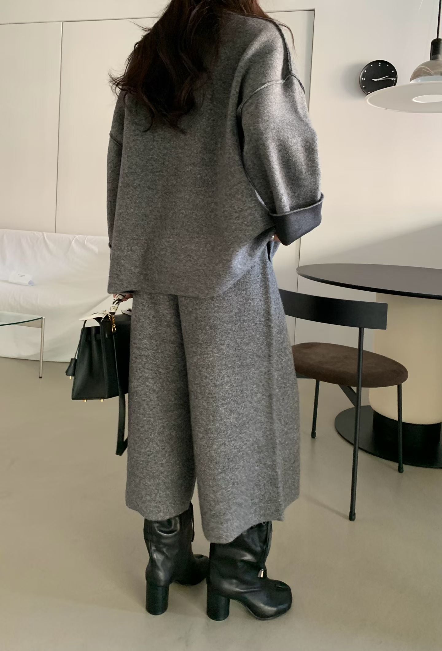 ♡冬日暖柔舒適寬褲♡ (C251212)