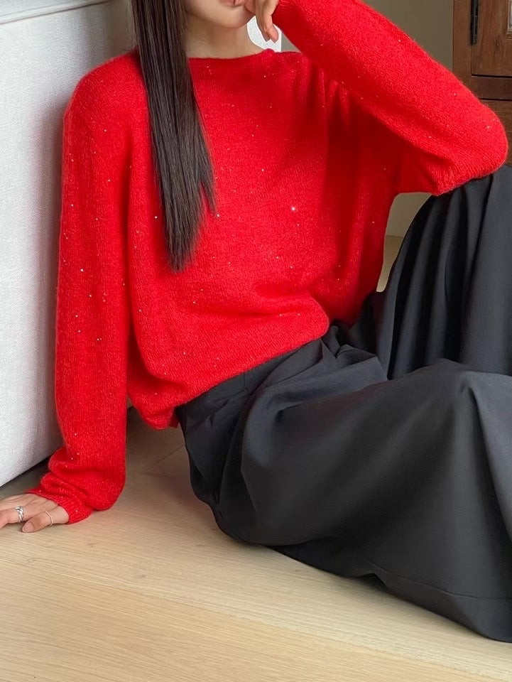 ♡閃耀輕柔雙面針織開襟衫♡ (C250802)