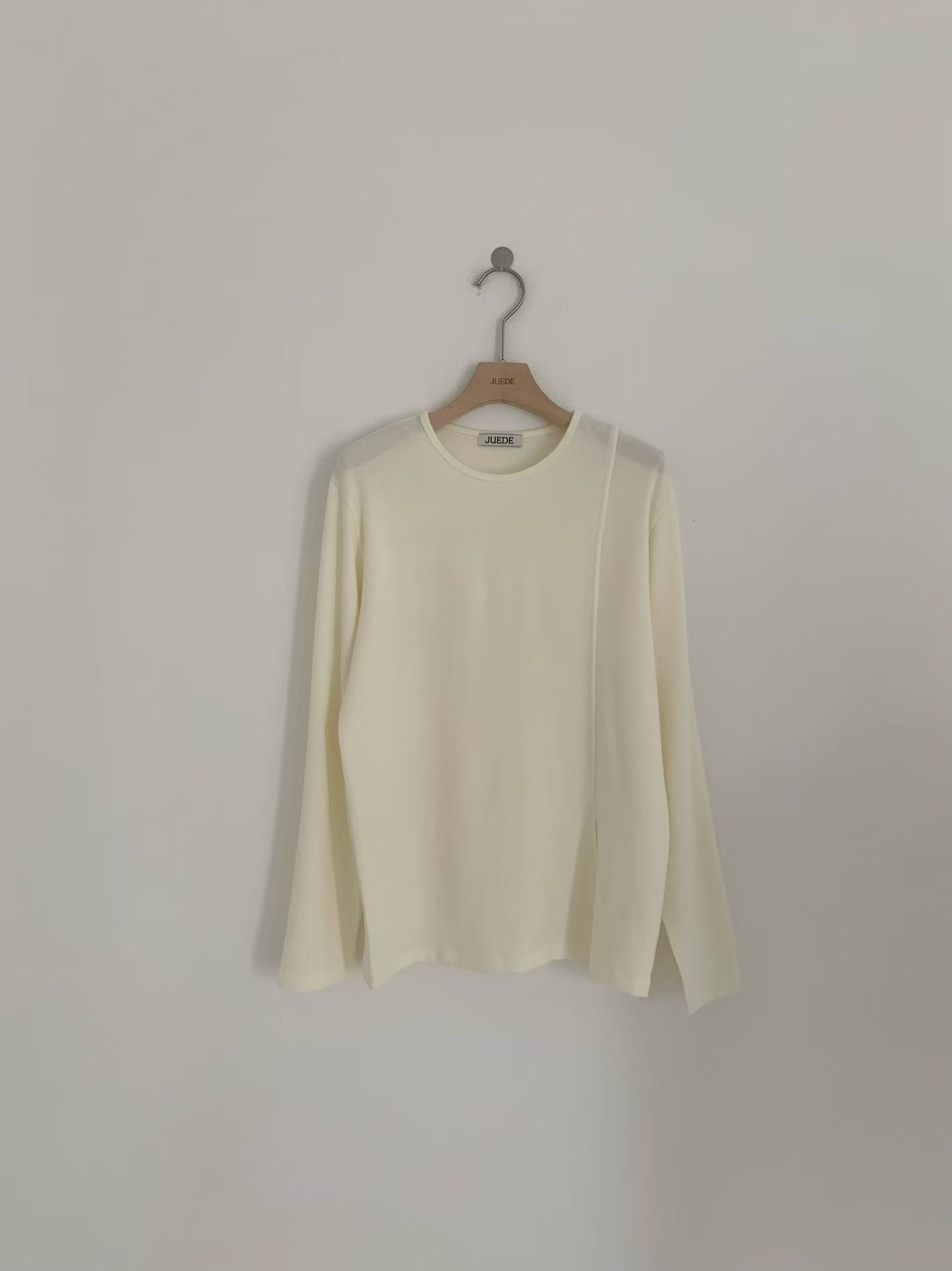 ♡極簡斜裁舒適長T♡ (C251243)