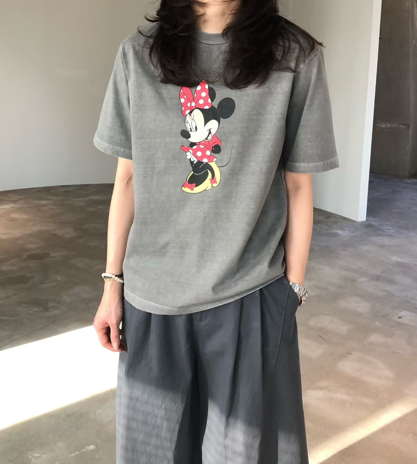 ♡Disney授權甜感米妮休閒純棉T♡ (C260528)