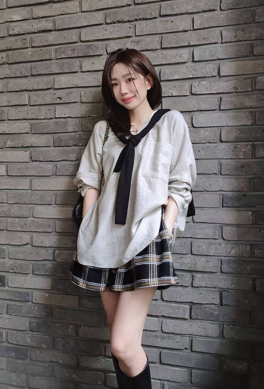 ♡Oni家♡鬆弛感男友風襯衫 (C251142)