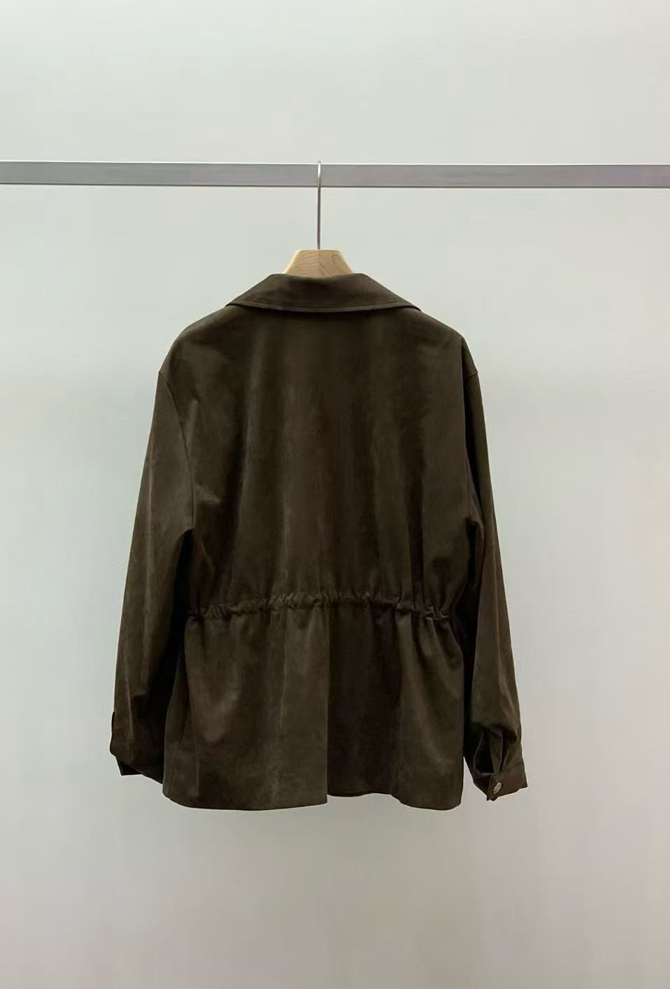 ♡都會軍裝麂皮感外套♡ (C251015)