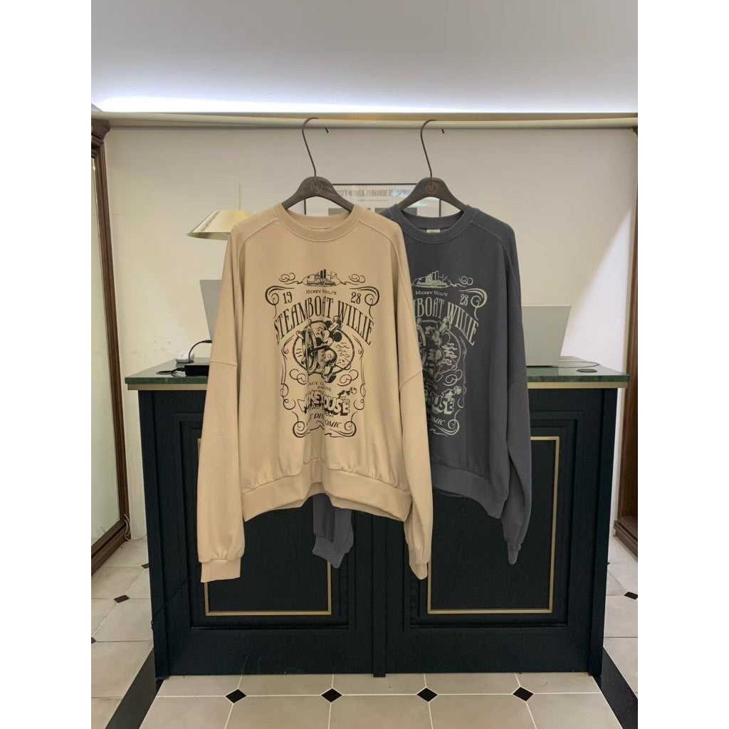 ♡經典不敗米奇慵懶寬鬆感衛衣♡ (C260461)