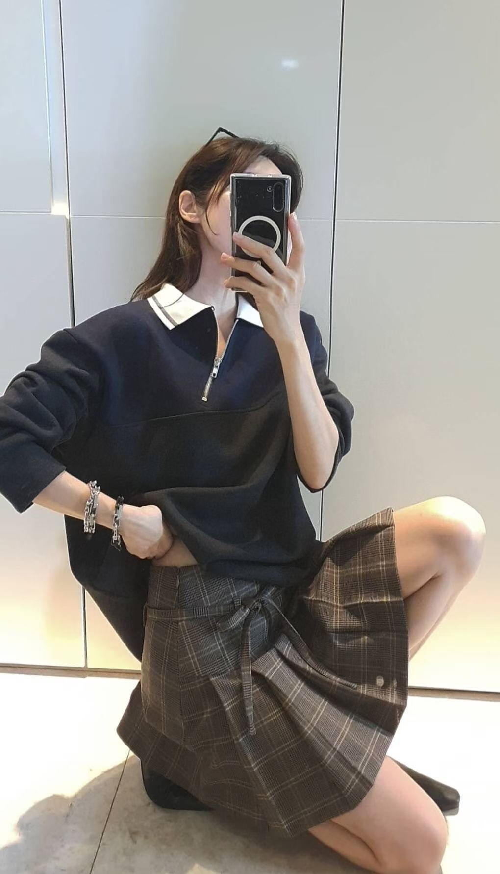 ♡都會運動風撞色上衣上衣♡ (C251140)